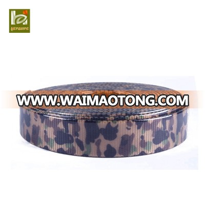 camo tpu nylon coated webbing