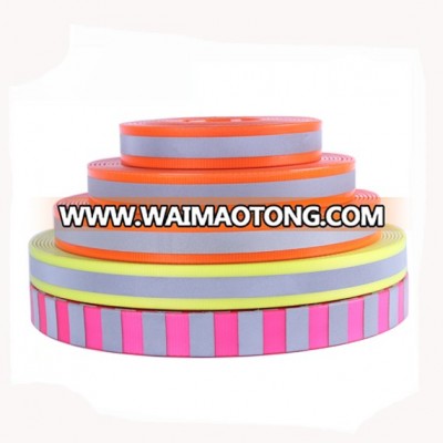 Polyurethane Reflective TPU Coated nylon Webbing for making dog collar