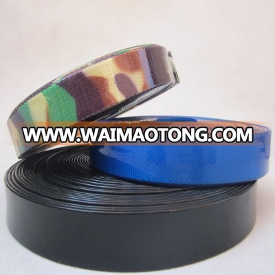 Wholesale polyester coated webbing for dog collar