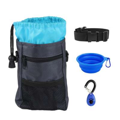 Amazon Hot Sale Pet Dog Walking Food Bag Outdoor Portable Training Lightweight Small Pockets Pouch